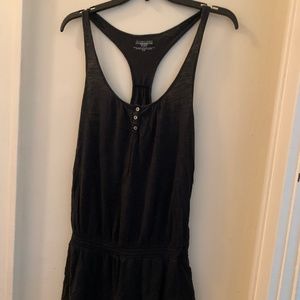 Victoria’s Secret swimsuit cover up romper black - medium